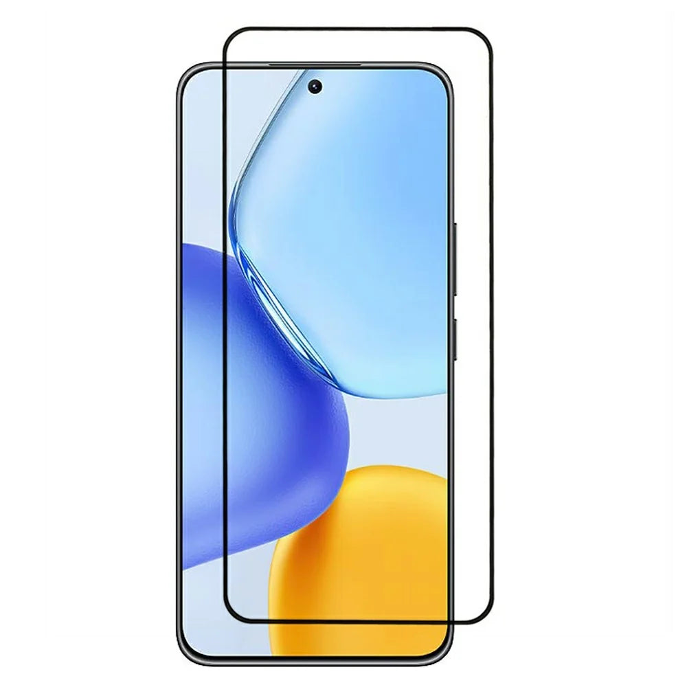 For Honor X60 GT 5G / 300 Tempered Glass Electroplating Anti-Fingerprint Silk Printing Full Glue Screen Protector - 1