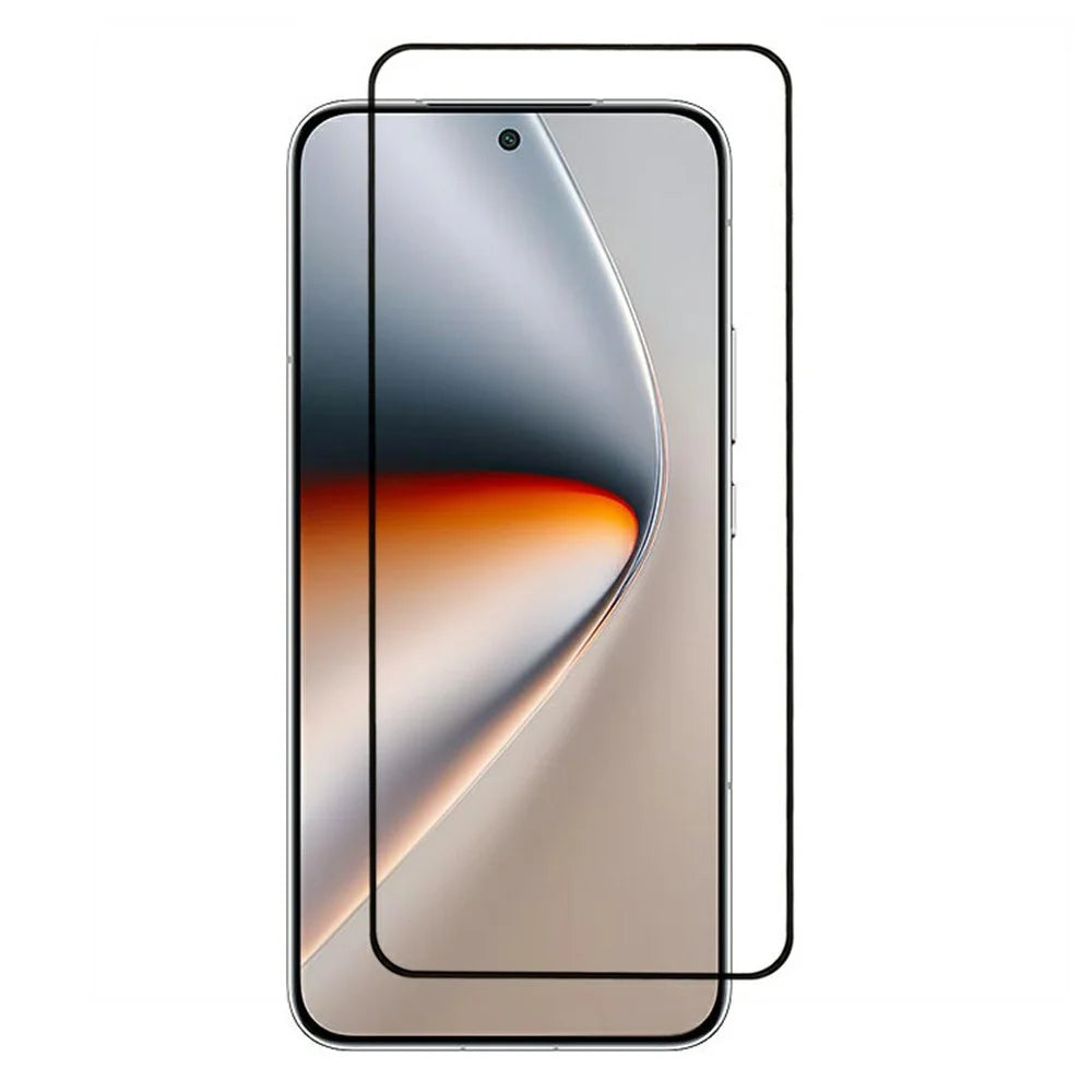For Honor GT Pro / Magic7 5G Screen Protector Full Glue Silk Printing Tempered Glass Film Support Fingerprint Unlock - 1