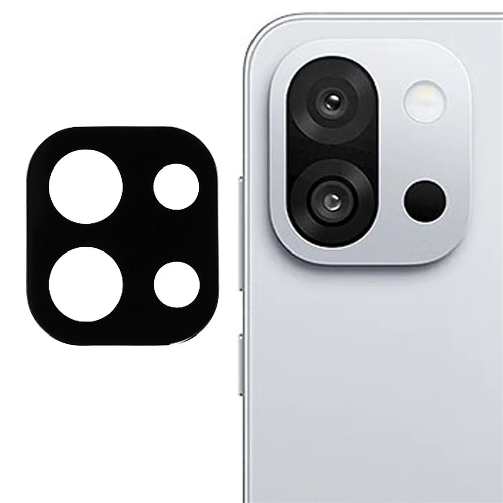For OnePlus 13T 5G Camera Lens Protector Quick Installation Tempered Glass Lens Film, Black - 1