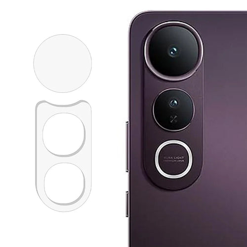 1 Set For vivo V50 Lite 4G / 5G Camera Lens Protector 3D Arc Edge Anti-Scratch Tempered Glass Lens Film - 1