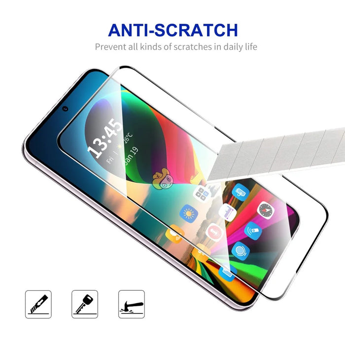 ENKAY HAT PRINCE For Huawei nova Y72 4G 2Pcs Screen Protector   9H Silk Printing 0.26mm Tempered Glass - Transparent - 4