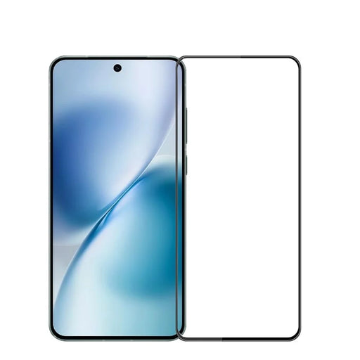 PINWUYO For vivo X200s 5G Tempered Glass Film  Explosion-proof 9H 3D Full Screen Protector - Black - 1