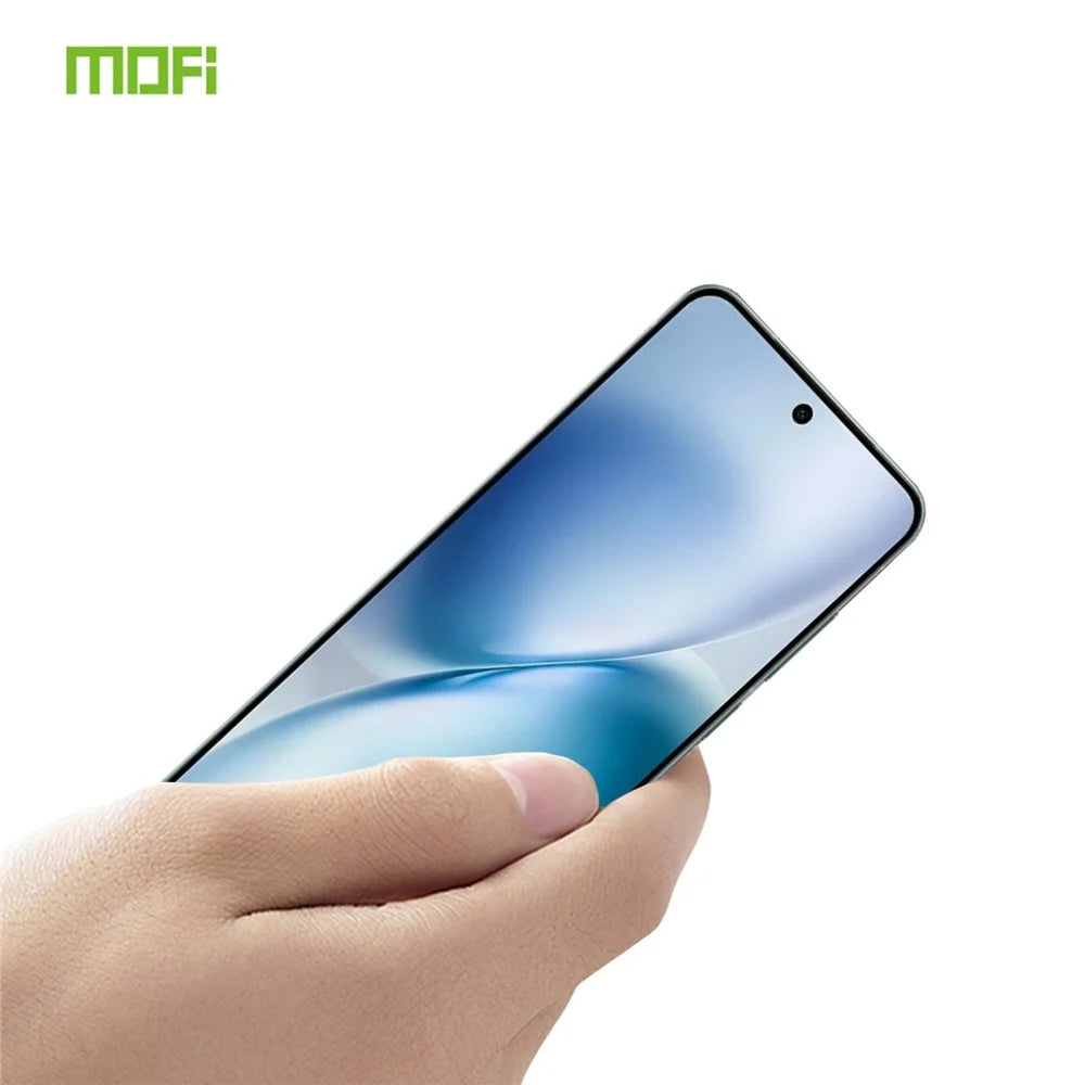 MOFI For vivo X200s 5G Screen Protector  9H 3D Curved Tempered Glass Film - Black - 2