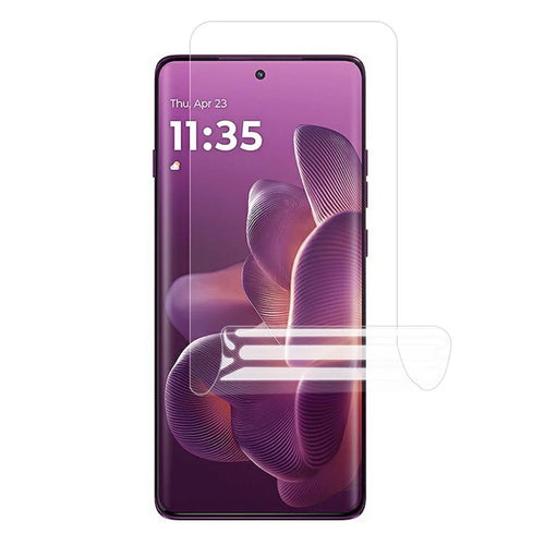 For Motorola Edge 60 Pro 5G Screen Protector Soft Hydrogel TPU Anti Scratch Screen Film - 1