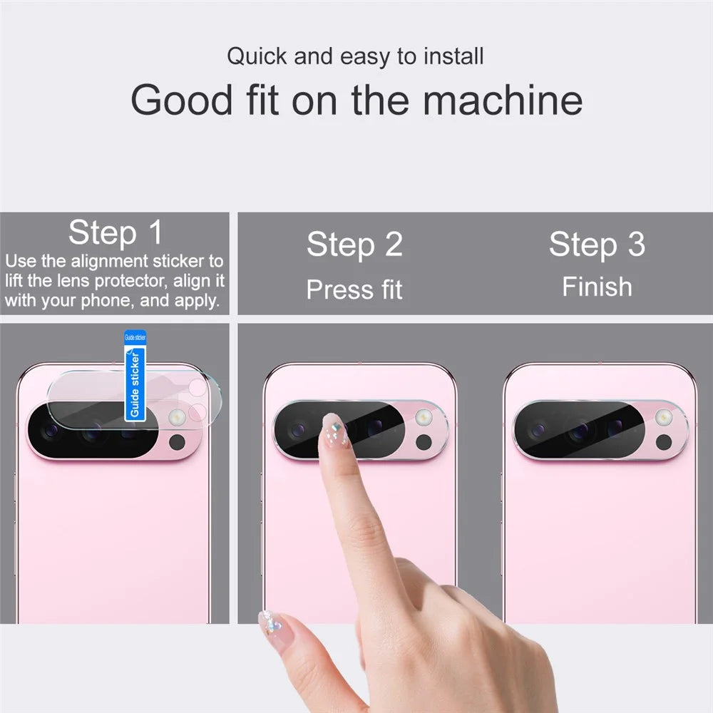 IMAK For Google Pixel 10 Pro Camera Lens Protector Slim Tempered Glass Lens Film - 4