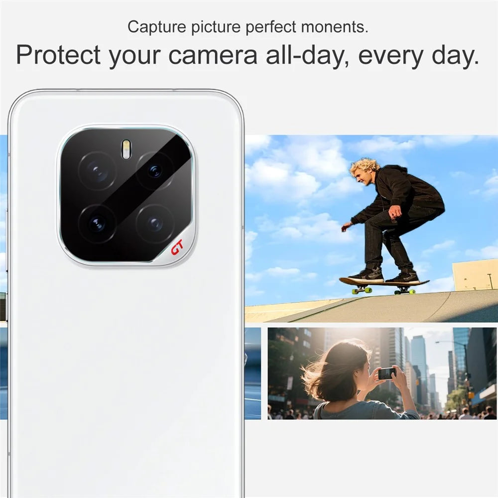 IMAK For Honor GT Pro Camera Lens Protector Slim Tempered Glass Lens Film - 4