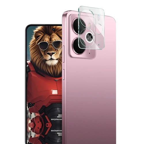 IMAK For Realme 14 5G Tempered Glass Camera Lens Protector + Acrylic Lens Cap - 1