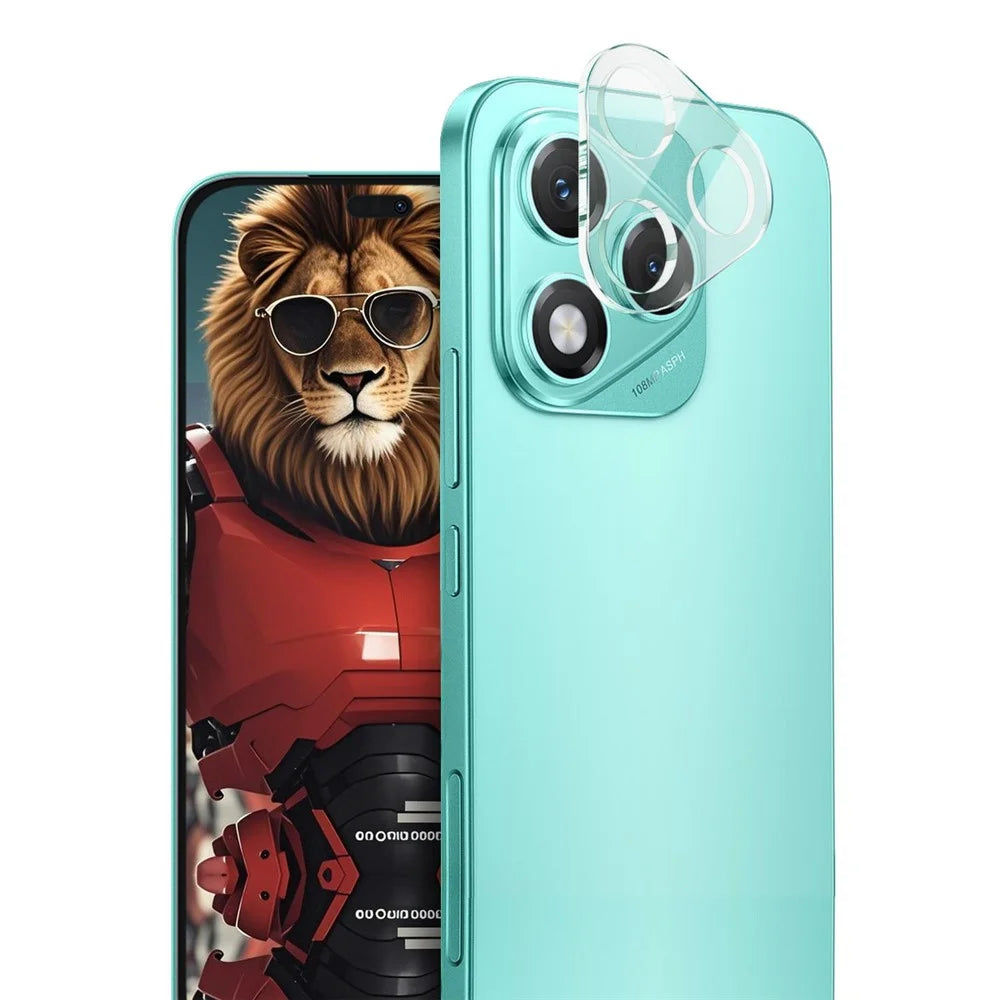 IMAK For Honor 400 Lite 5G Tempered Glass Camera Lens Protector + Acrylic Lens Cap - 1