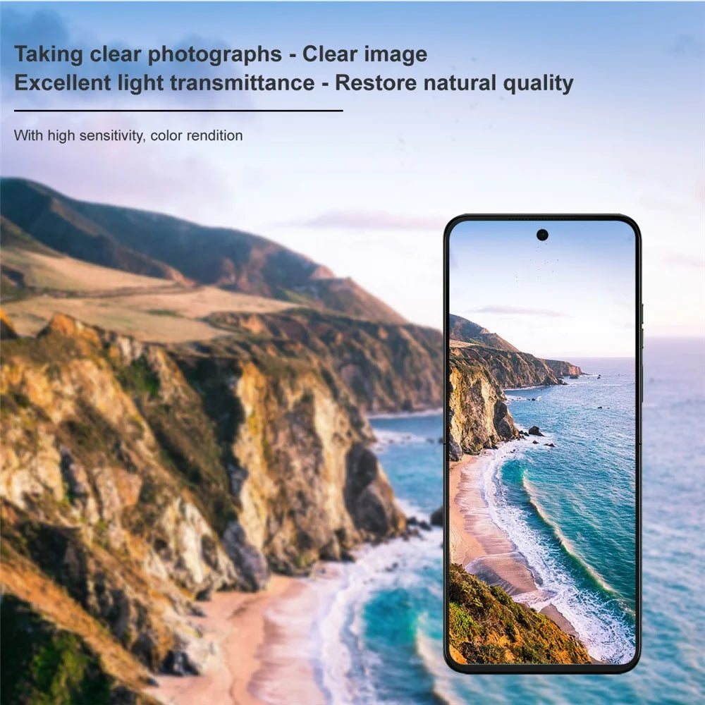 IMAK For Motorola Razr 70+ Razr+ (2026) / Razr 60 Pro 5G Razr+ (2025) / Razr 50 Ultra 5G (Razr+ 2024) Tempered Glass Camera Lens Protector + Acrylic Lens Cap - 6