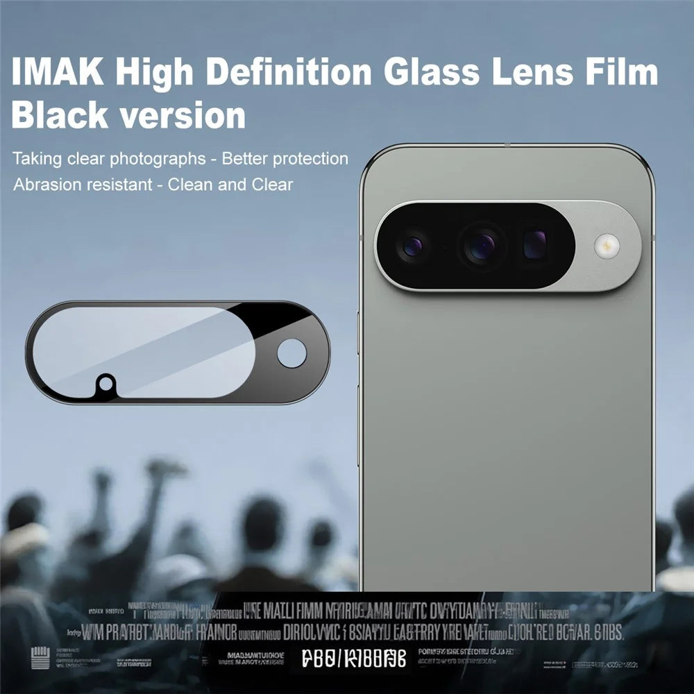 IMAK For Google Pixel 10 Camera Lens Protector Tempered Glass HD Clear Lens Film (Black Version) - 2