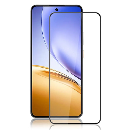 AMORUS For Realme 14 5G / 14T 5G Screen Protector Anti-Shatter Tempered Glass Film - Black - 1