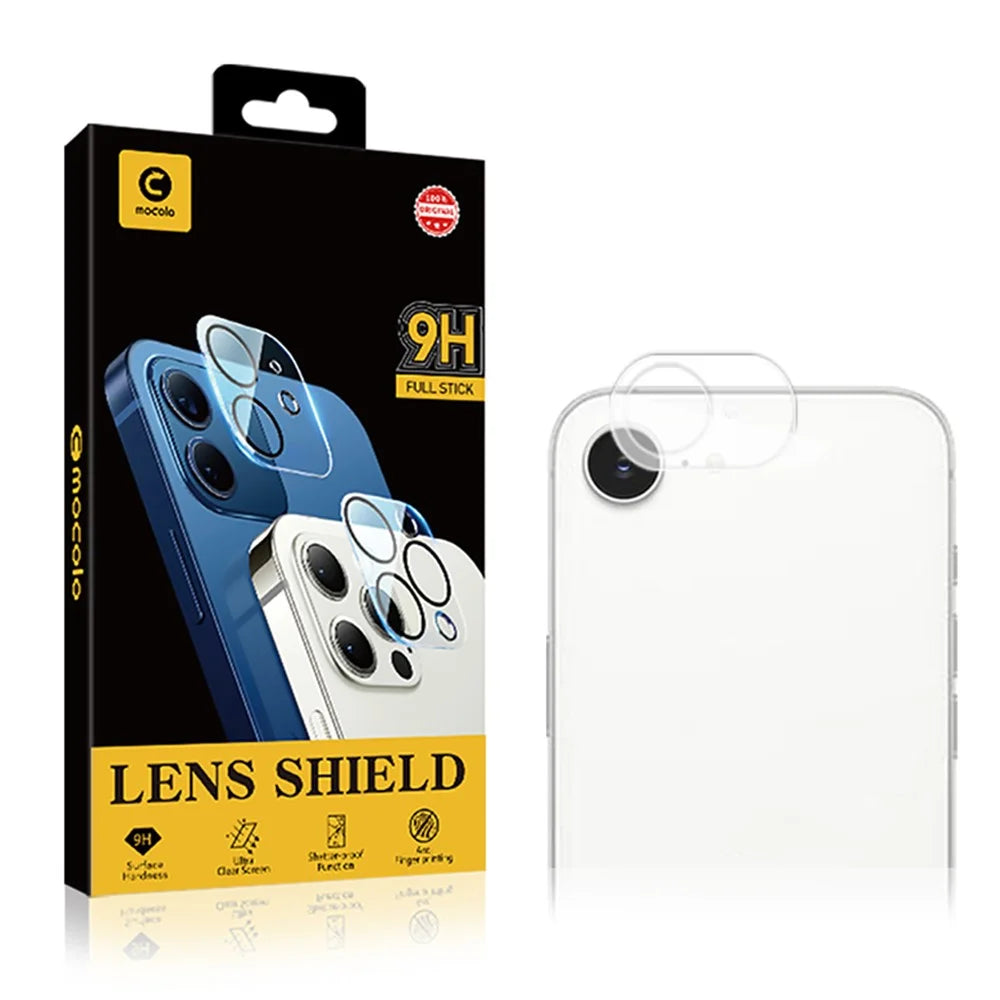 MOCOLO For iPhone 17e / 16e Camera Lens Protector HD Clear Tempered Glass Lens Film - 7
