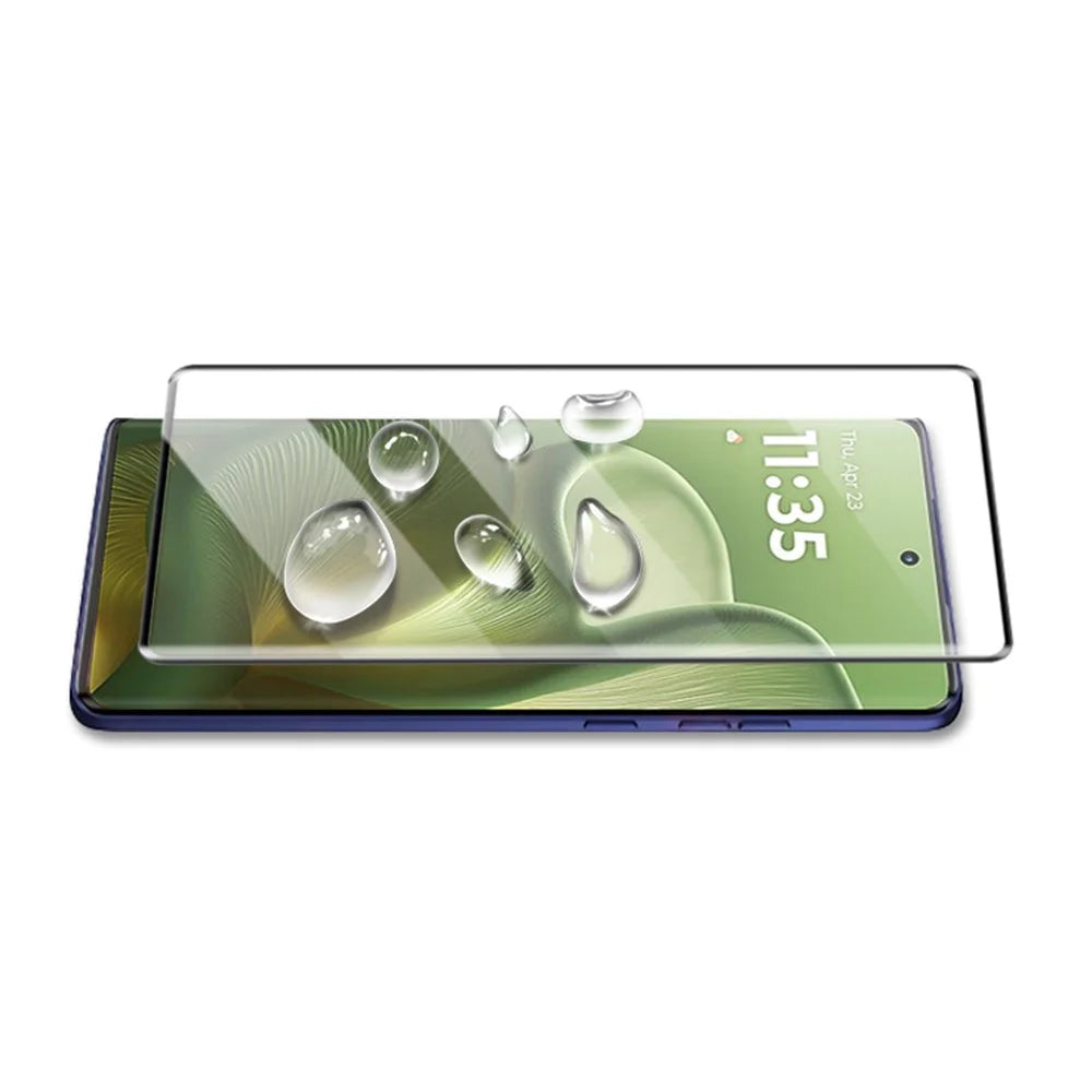 MOCOLO Screen Protector For Motorola Edge 60 5G / 60 Pro 5G / 60 Fusion 5G / 60s 5G / 50 5G / 50 Pro 5G , 3D Curved Tempered Glass Film - 3