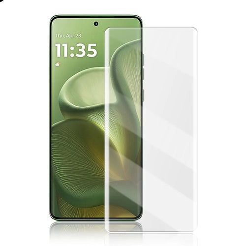 MOCOLO Screen Protector For Motorola Edge 60 5G / 60 Pro 5G / 60 Fusion 5G / 60s 5G / 50 5G / 50 Pro 5G , Tempered Glass UV Liquid Film 3D Curved Full Coverage - 1
