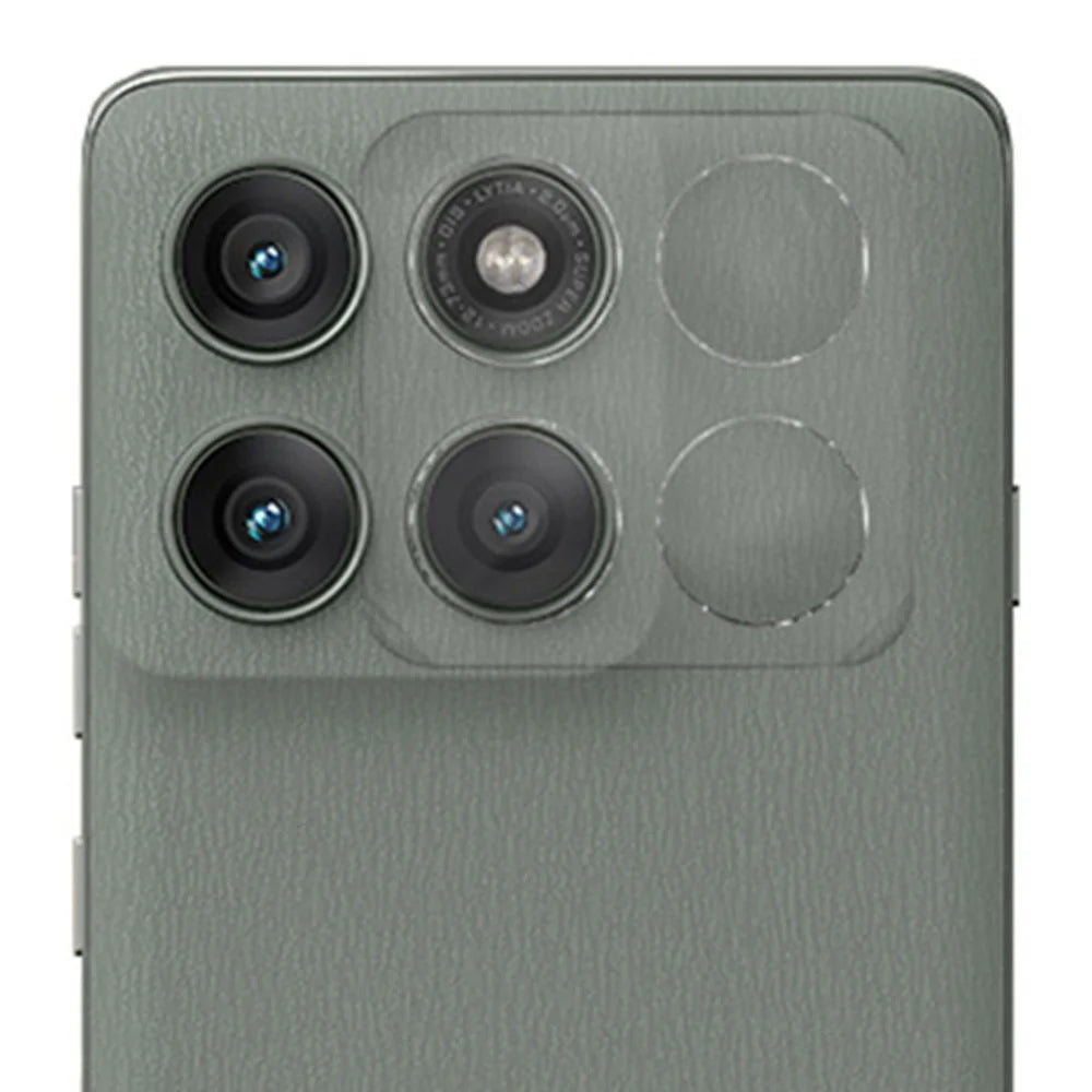 RURIHAI For Motorola Edge (2025) 5G Camera Lens Protector 3D Clear High Aluminum-Silicon Glass Lens Film - 1
