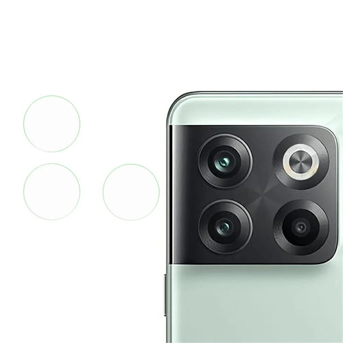 For OnePlus 10T 5G / Ace Pro 5G Tempered Glass Camera Lens Protector Full Coverage Abrasion-resistant HD Clear Lens Film - 1