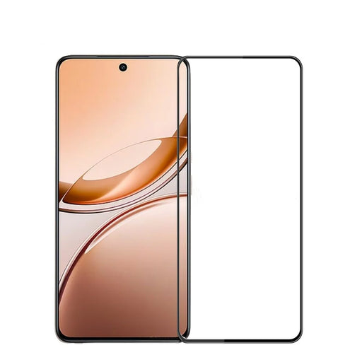 MOFI For vivo V50 Lite 4G Screen Protector  9H 3D Curved Tempered Glass Film - Black - 1