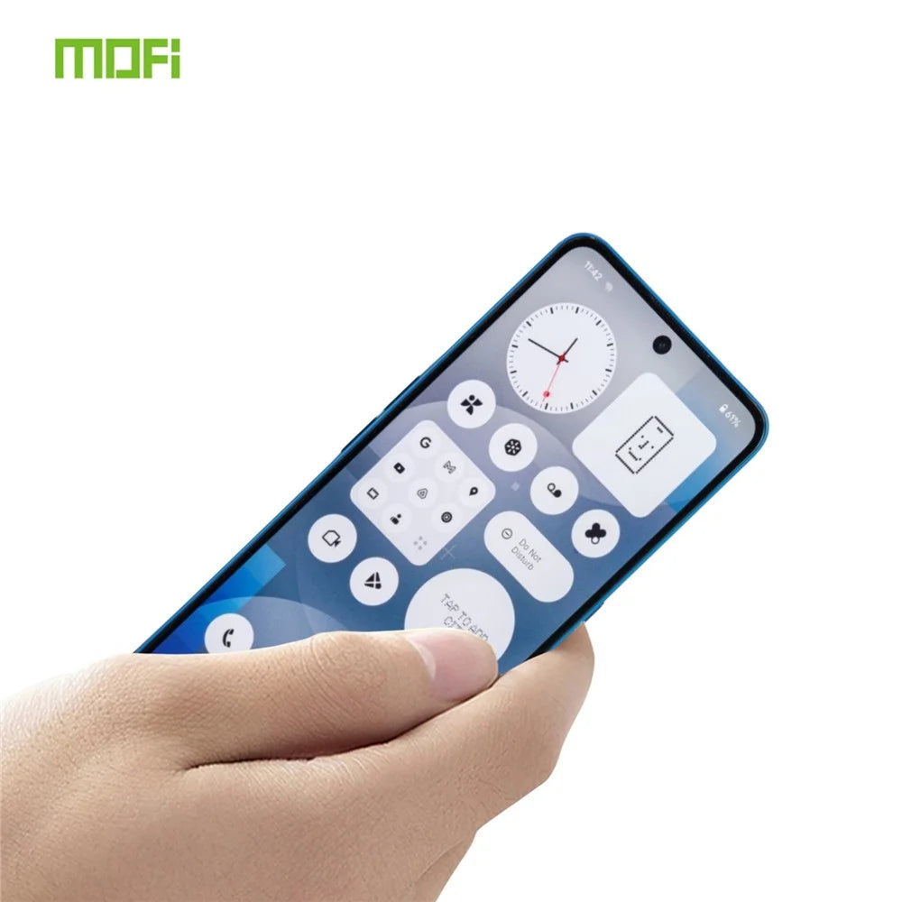 MOFI For Nothing Phone (3a) Pro / Nothing Phone (3a) Screen Protector  9H 3D Curved Tempered Glass Film - Black - 2