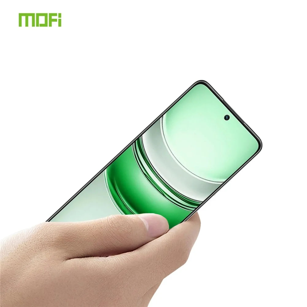 MOFI For Realme 14x 4G / Realme 14x 5G Screen Protector  9H 3D Curved Tempered Glass Film - Black - 2