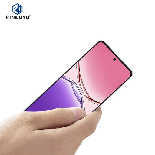 PINWUYO For Oppo A5 Pro 5G (Global) / Oppo A5 Pro 4G (Global) Tempered Glass Film  Explosion-proof 9H 3D Full Screen Protector - Black - 2