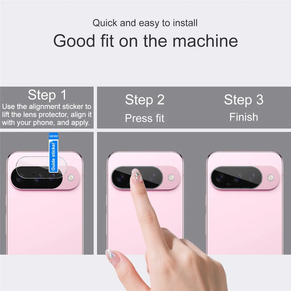 IMAK For Google Pixel 10 Camera Lens Protector HD Tempered Glass Rear Lens Film (Downsize Version) - 4