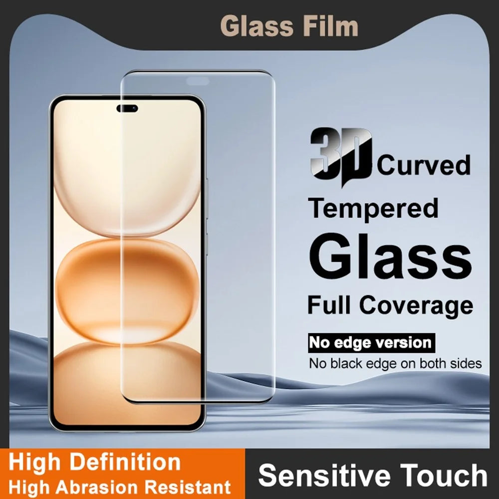 IMAK For Honor Power 5G Full Screen Protector 3D Curved Tempered Glass Film (No Edge Version) - 3