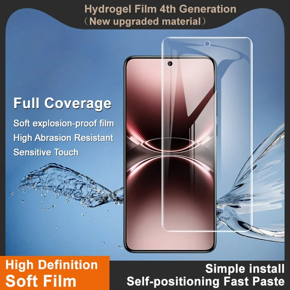 IMAK Hydrogel Film 4th Gen For vivo X200 Ultra 5G Full Screen Protector Ultra Clear Soft TPU Film - 3