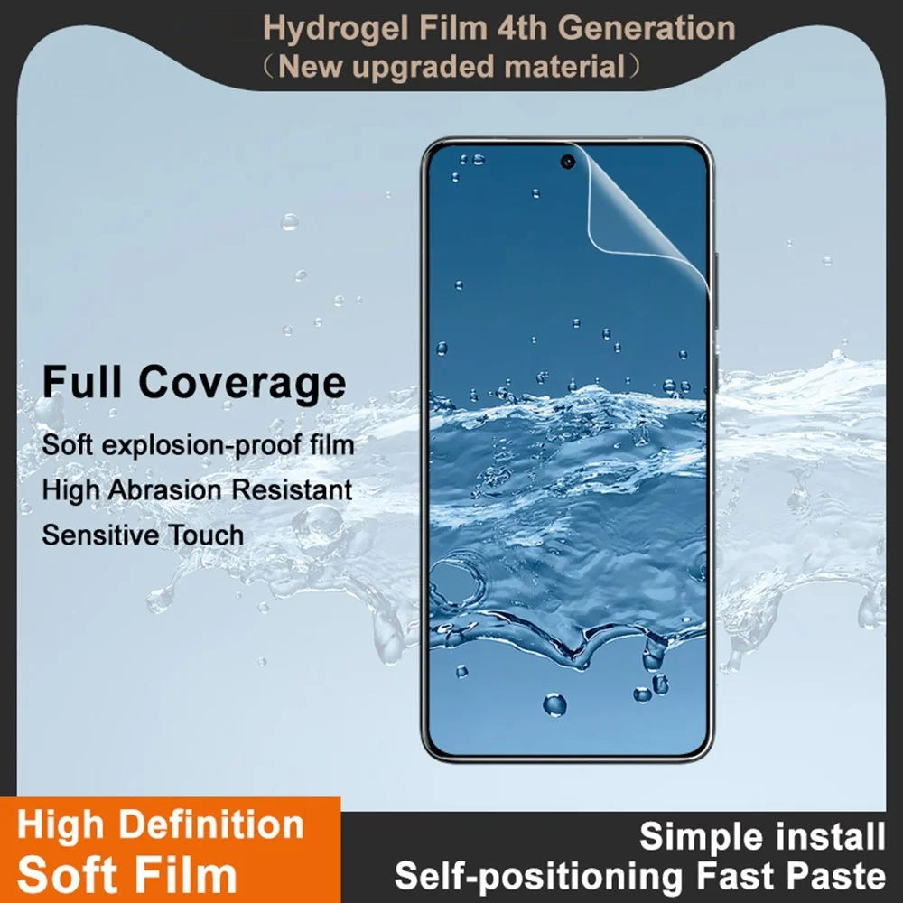 IMAK Hydrogel Film 4th Gen For vivo X200 Ultra 5G Full Screen Protector Ultra Clear Soft TPU Film - 5