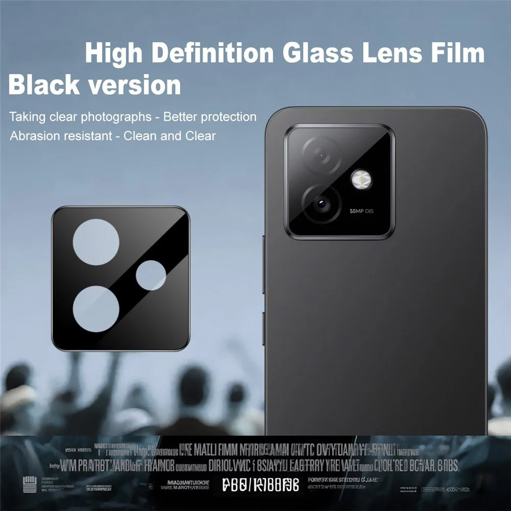 IMAK For Honor X60 GT 5G Camera Lens Protector Tempered Glass HD Clear Lens Film (Black Version) - 2