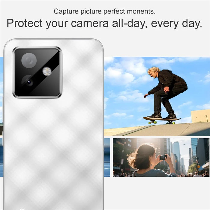 IMAK For Honor X60 GT 5G Tempered Glass Camera Lens Protector with Self Positioning Frame (Black Version) - 6