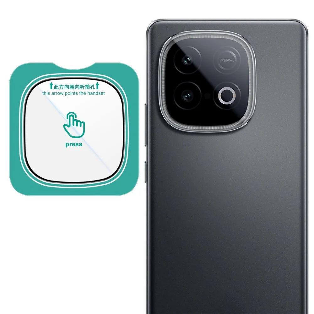 IMAK For vivo iQOO Z10 Turbo Pro 5G / Z10 Turbo 5G Camera Lens Protector Tempered Glass Lens Film with Self Positioning Frame - 2