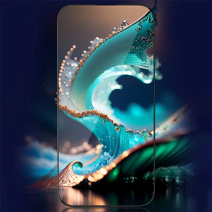X-LEVEL For Samsung Galaxy S25 Edge Screen Protector HD Tempered Glass Film Silk Printing 2.5D Full Coverage - 3