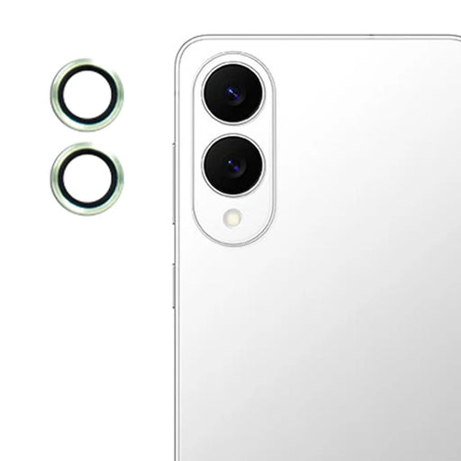 X-LEVEL AR Spotlight Series For Samsung Galaxy S25 Edge Camera Lens Protector Set HD Individual Lens Film - Green - 1