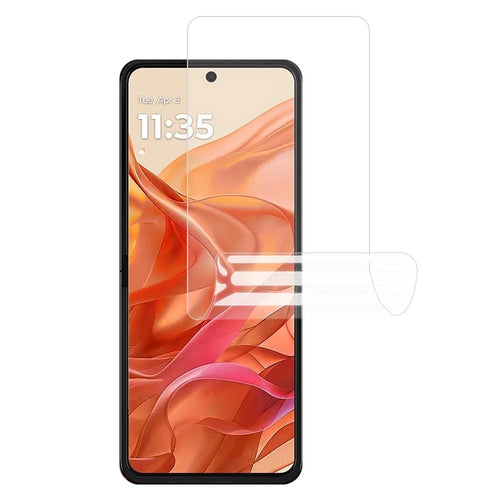 PET Hydrogel Film for Motorola Razr 60 Ultra 5G / Razr 50 Ultra 5G Full Coverage HD Clear Screen Protector - 1