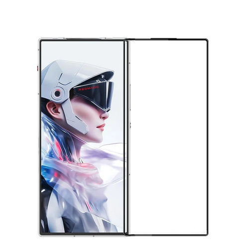 MOFI For ZTE nubia RedMagic 10 Air 5G Screen Protector  9H 3D Curved Tempered Glass Film - Black - 1