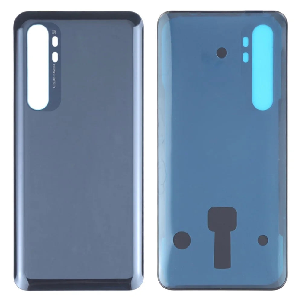 For Xiaomi Mi Note 10 Lite Back Battery Housing Cover Part (Without Logo) - Black - 1