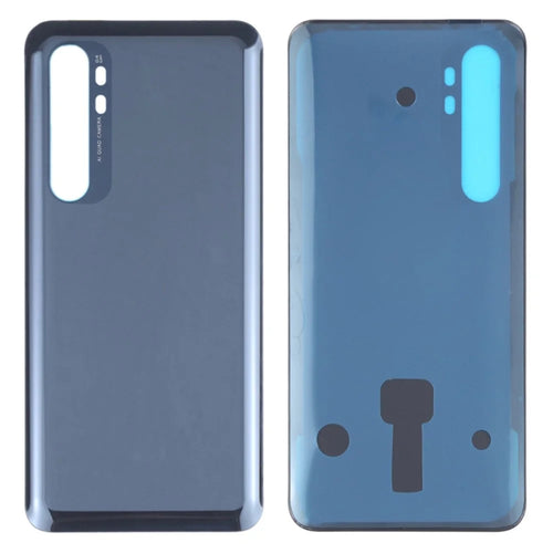 For Xiaomi Mi Note 10 Lite Back Battery Housing Cover Part (Without Logo) - Black - 1