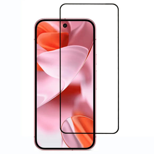 For Google Pixel 11 Pro / 11 / 10 Pro / 10 / 9 Pro / 9 Screen Protector Full Glue Silk Printing Tempered Glass Support Fingerprint Unlock - 1