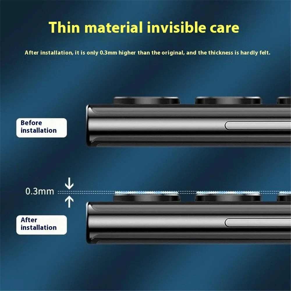 For Samsung Galaxy S24 Ultra Camera Lens Protector HD Tempered Glass Lens Film - 3