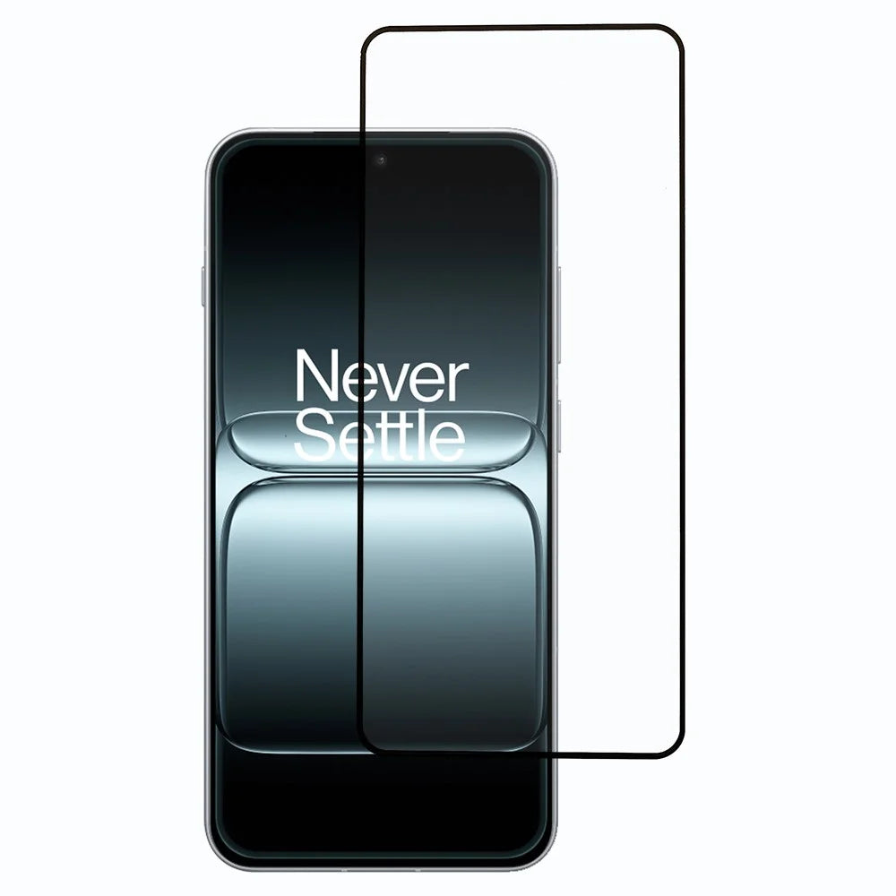 For OnePlus 13T 5G Front Screen Protector Silk Printing Full Glue Tempered Glass Screen Film - 1