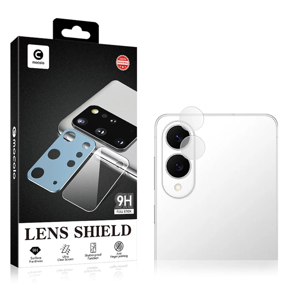 MOCOLO For Samsung Galaxy S25 Edge 1 Set Rear Lens Protector Tempered Glass HD Clear Lens Film - Transparent - 7