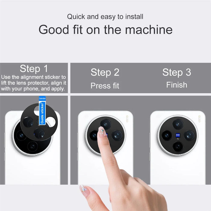 IMAK For vivo X200s 5G Metal Camera Lens Protector Lens Protective Cover - 6