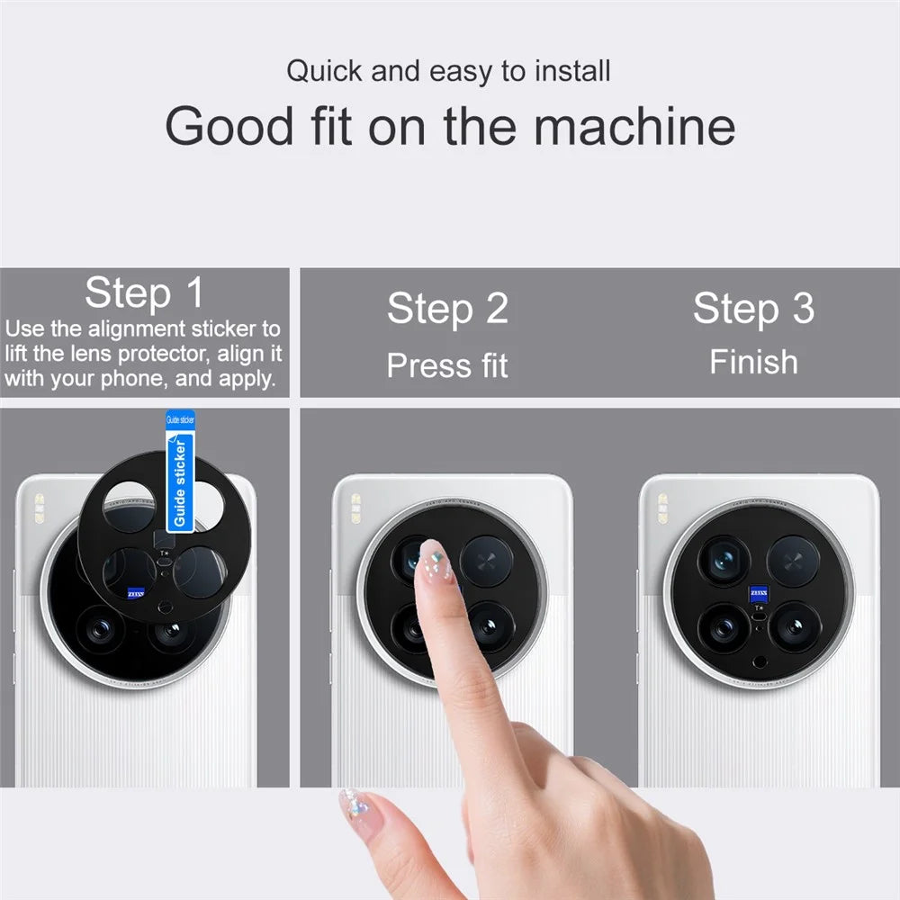 IMAK For vivo X200 Ultra 5G Metal Camera Lens Protector Lens Protective Cover - 6