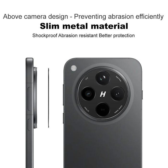 IMAK For Oppo Find X8s+ 5G Metal Camera Lens Protector Lens Protective Cover - 4