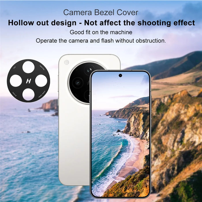 IMAK For Oppo Find X8s+ 5G Metal Camera Lens Protector Lens Protective Cover - 5