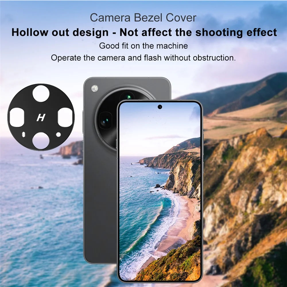IMAK For Oppo Find X8 Ultra 5G Metal Camera Lens Protector Lens Protective Cover - 5