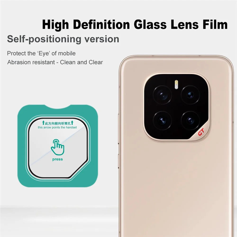 IMAK For Honor GT Pro Camera Lens Protector Tempered Glass Lens Film with Self Positioning Frame - 3