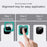 IMAK For Honor GT Pro Camera Lens Protector Tempered Glass Lens Film with Self Positioning Frame - 5