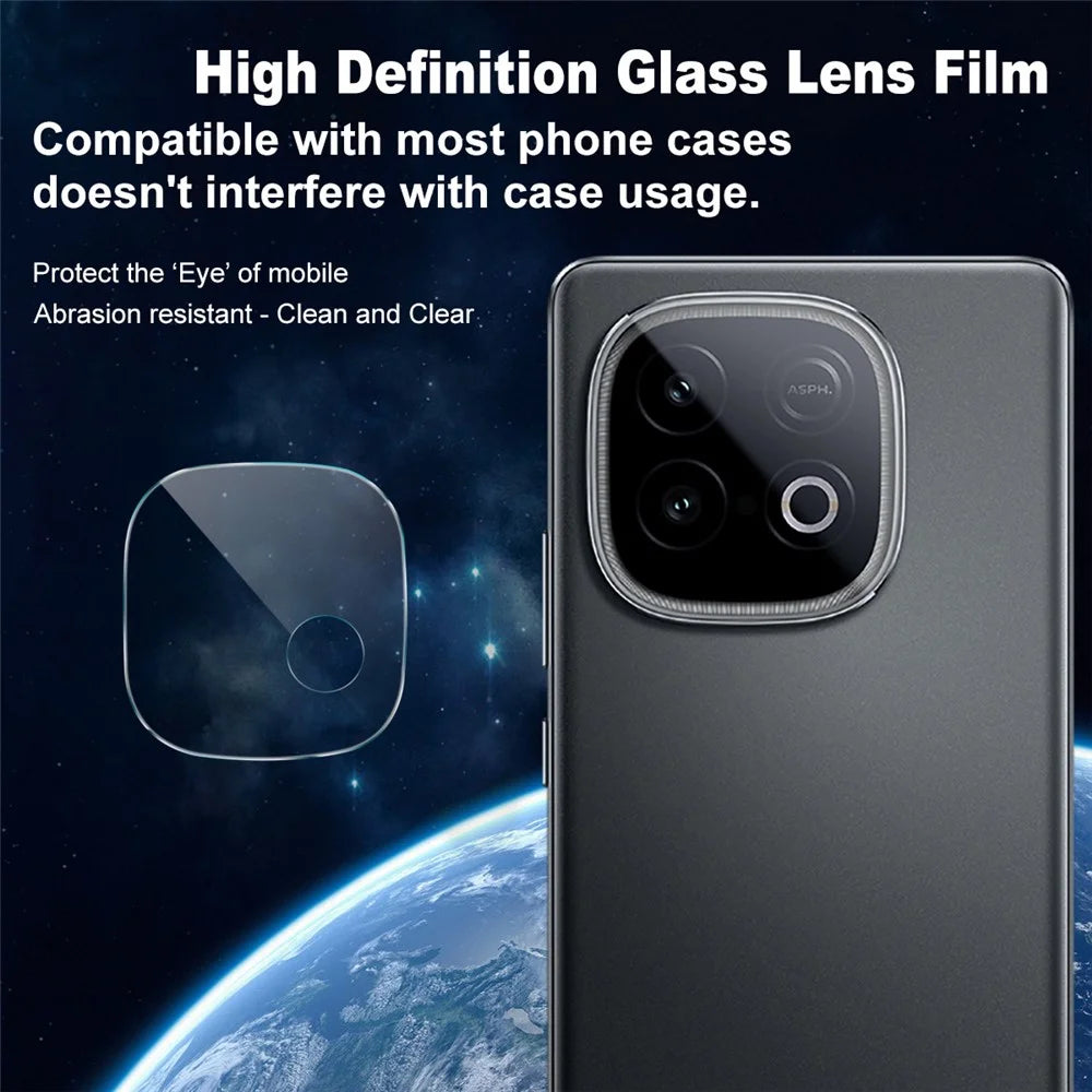IMAK Camera Lens Protector For vivo iQOO Z10 Turbo 5G  /  iQOO Z10 Turbo Pro 5G  /  Y300 GT 5G Tempered Glass Lens Film - 2