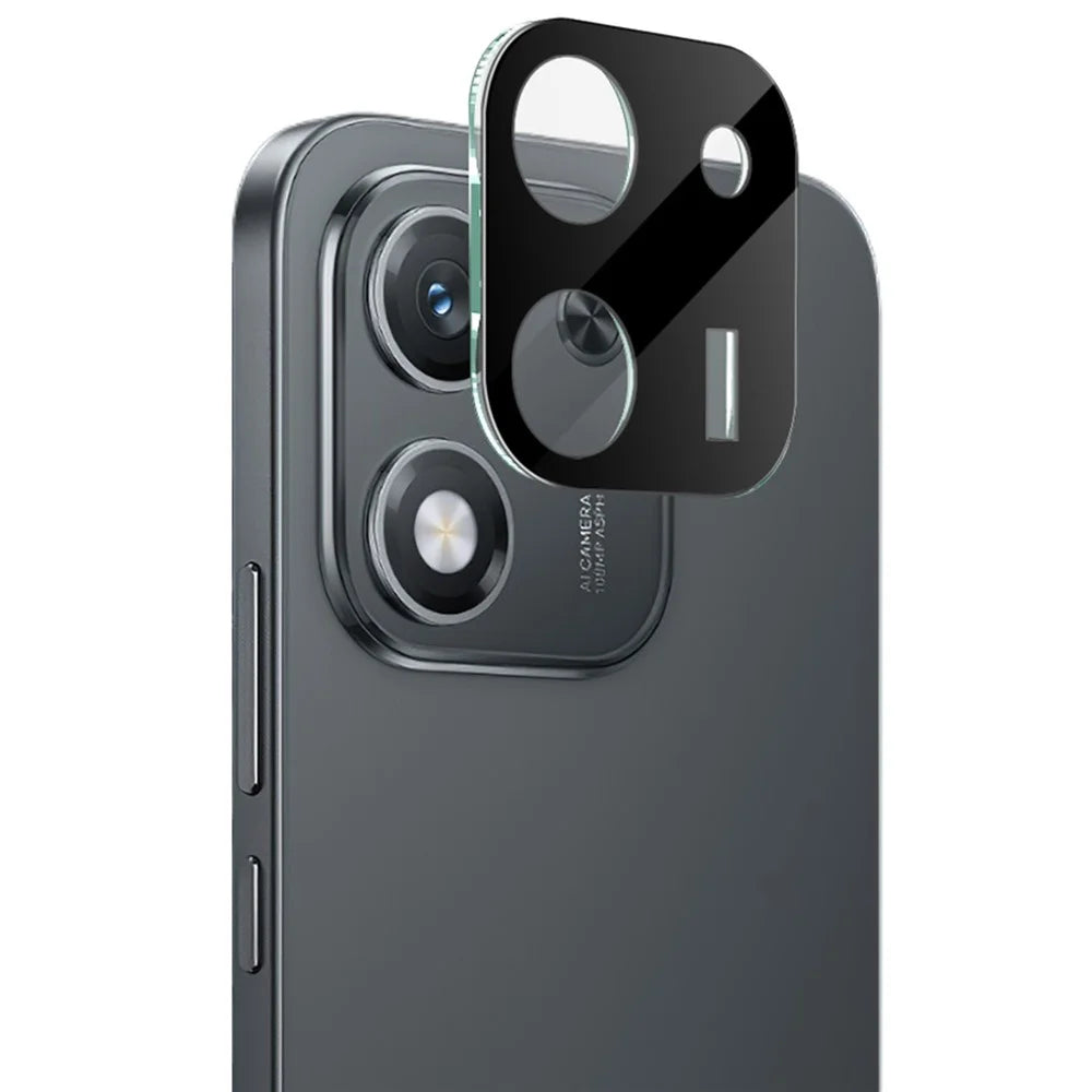 IMAK For Honor X70i Tempered Glass Lens Film + Acrylic Cap (Black Version) - 1